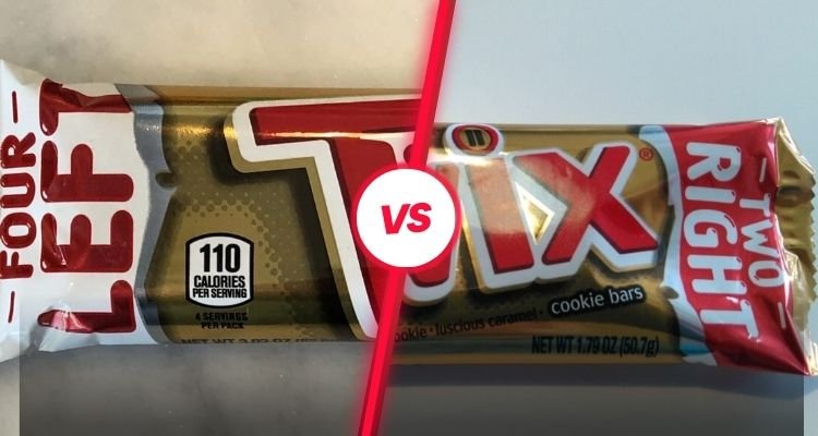 what is the difference between left and right twix