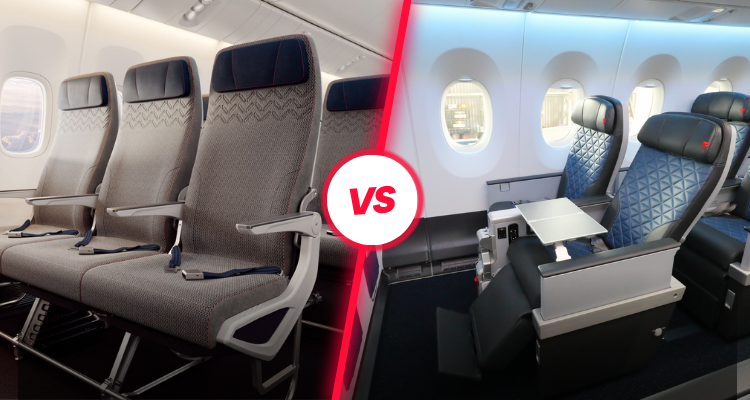 What is the Difference Between Economy and Premium Economy?